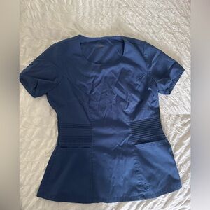 Jaanuu Women's Navy scrub set